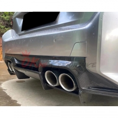 AP V2 Double Deck Style Dry Carbon Fiber Rear Diffuser with Underboard For BMW G87 M2 2023