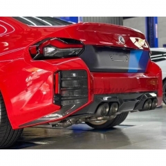 AP V2 Style Dry Carbon Fiber Rear Diffuser For BMW G87 M2 2023