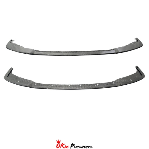 AP Double Deck Style Dry Carbon Fiber Front Lip Set For BMW G87 M2 2023