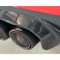 AP V2 Style Dry Carbon Fiber Rear Diffuser For BMW G87 M2 2023