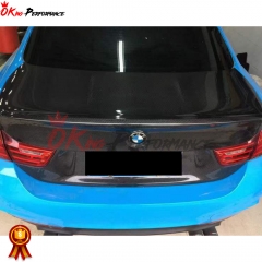 Ducktail Style Carbon Fiber Trunk For BMW 4 Series F32 F33 F36 2014-2016