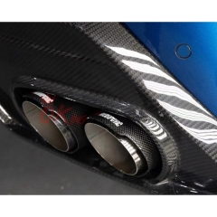 TAKD Style Dry Carbon Fiber Rear Diffuser For BMW 8 Series G14 G15 G16 2018-2022