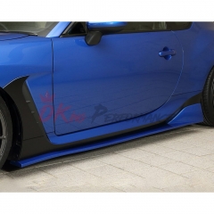 ChargeSpeed V1 Style Carbon Fiber Side Skirt For Subaru BRZ ZD8 Toyota GR86 ZN8 2022-2025