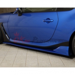 ChargeSpeed V1 Style Carbon Fiber Side Skirt For Subaru BRZ ZD8 Toyota GR86 ZN8 2022-2025