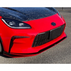 M Sport Style Carbon Fiber Front Lip For Toyota GR86 ZN8 2022-2025