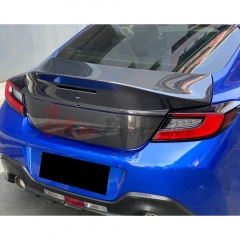 Ducktail Style Carbon Fiber Rear Trunk Boot Lid For Subaru BRZ ZD8 Toyota GR86 ZN8 2022-2025