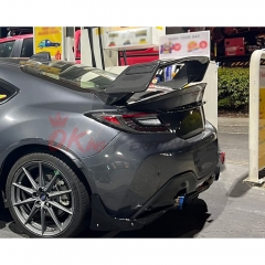 Result JP Style Carbon Fiber Rear Spoiler GT Wing For Subaru BRZ ZD8 Toyota GR86 ZN8 2022-2025