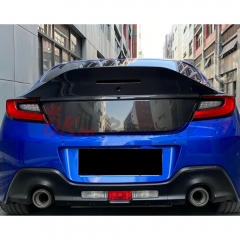 Ducktail Style Carbon Fiber Rear Trunk Boot Lid For Subaru BRZ ZD8 Toyota GR86 ZN8 2022-2025