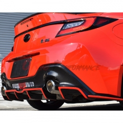 M Sport Style Carbon Fiber Rear Diffuser For Subaru BRZ ZD8 Toyota GR86 ZN8 2022-2025