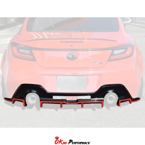 M Sport Style Carbon Fiber Rear Diffuser For Subaru BRZ ZD8 Toyota GR86 ZN8 2022-2025