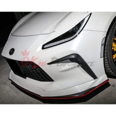 Result JP Style Carbon Fiber Front Lip For Toyota GR86 ZN8 2022-2025