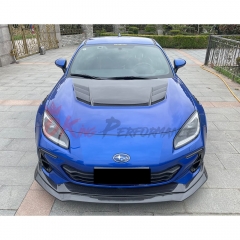 Varis Style Partial Carbon Fiber Hood For Subaru BRZ ZD8 Toyota GR86 ZN8 2022-2025