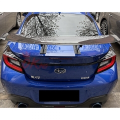 Greddy Style Carbon Fiber GT Spoiler Rear Wing For Subaru BRZ ZD8 Toyota GR86 ZN8 2022-2025