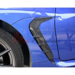 STI Style Carbon Fiber Fender Vents Trims For Subaru BRZ ZD8 Toyota GR86 ZN8 2022-2025