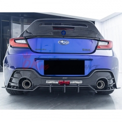 CMST Style Dry Carbon Fiber Rear Spoiler Trunk Wing For Subaru BRZ ZD8 Toyota GR86 ZN8 2022-2025