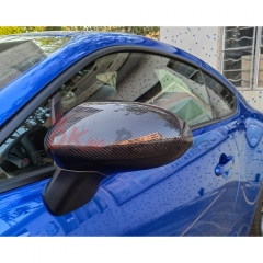 Dry Carbon Fiber Mirror Cover (Add on) For Subaru BRZ ZD8 Toyota GR86 ZN8 2022-2025