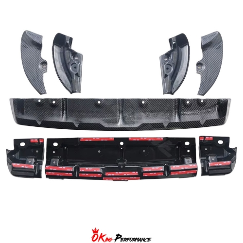 OP Style Dry Carbon Fiber Rear Diffuser For Subaru BRZ ZD8 Toyota GR86 ZN8 2022-2025