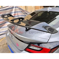 STI Style Carbon Fiber GT Spoiler Rear Wing For Subaru BRZ ZD8 Toyota GR86 ZN8 2022-2025