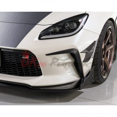 HKS Style Carbon Fiber Front Bumper Canards For Toyota GR86 ZN8 2022-2025