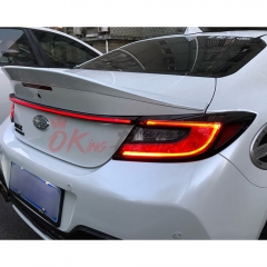 Smoked Version Full-Width Taillight Light Bar For Subaru BRZ ZD8 Toyota GR86 ZN8 2022-2025