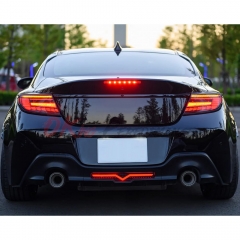 Smoked Dragon Scale V2 Style Taillight For Subaru BRZ ZD8 Toyota GR86 ZN8 2022-2025