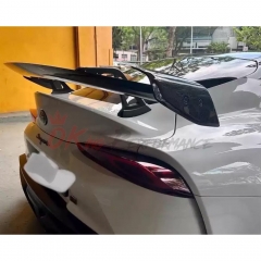 Adro Style Carbon Fiber GT Spoiler Rear Wing For Toyota GR Supra A90 A91 MK5 2019-2024