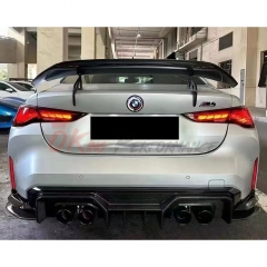 ADRO Style Carbon Fiber Rear Spoiler GT Wing For BMW G82 M4 2020-2024