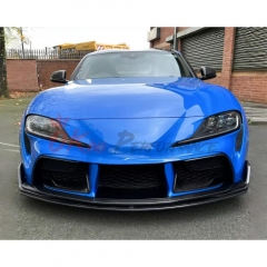 MZ Speed Style Dry Carbon Fiber Front Lip For Toyota GR Supra A90 A91 MK5 2019-2024