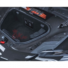 Dry Carbon Fiber Front Trunk Storage Box Cover For Ferrari SF90