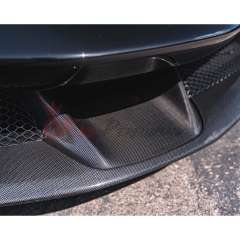 OEM Style Dry Carbon Fiber Lower Front Middle Air Intake For Ferrari SF90