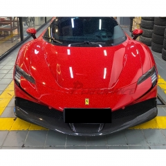 OEM Style Dry Carbon Fiber Front Lip For Ferrari SF90