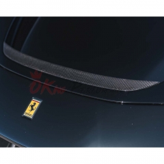 Novitec Style Dry Carbon Fiber Hood Trims For Ferrari SF90