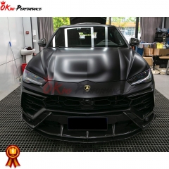 TopCar Style Dry Carbon Fiber Front Lip For Lamborghini URUS 2018-2022