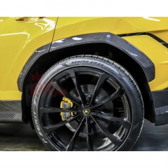 Performante Style Dry Carbon Fiber Wide Fender Extension Wheels Flares For Lamborghini URUS S 2023-2025