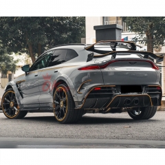 Mansory Style Dry Carbon Fiber Rear Diffuser For Aston Martin DBX