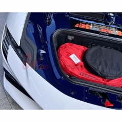 Dry Carbon Fiber Front Trunk Storage Box Cover For Ferrari SF90