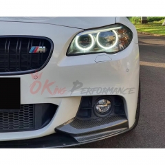 MP Style Carbon Fiber Front Lip For BMW 5 Series F10 F18 2010-2016