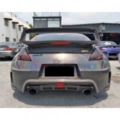 Weber Sport Zenit Line Style Glass Fiber Rear Bumper For NIissan 370Z Z34 2008-2019