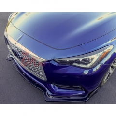 Dry Carbon Fiber Front EyeLid For Infiniti Q60 2016-2022