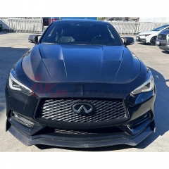 MBJ Style Carbon Fiber Hood For Infiniti Q60 2016-2022