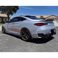 ASPEC Style Carbon Fiber Trunk Spoiler Rear Wing For Infiniti Q60 2016-2022