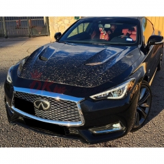 MBJ Style Carbon Fiber Hood For Infiniti Q60 2016-2022