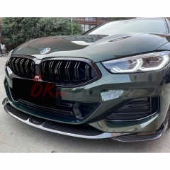 TAKD V2 Style Dry Carbon Fiber Front Lip For BMW 8 Series G14 G15 G16 2018-2022