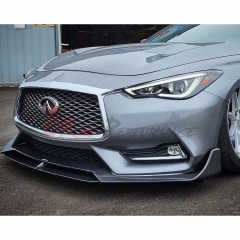 CMST Style Carbon Fiber Front Lip For Infiniti Q60 2016-2022