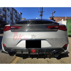 CMST Style Carbon Fiber Rear Diffuser For Infiniti Q60 2016-2022