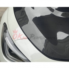 Vented Style Carbon Fiber Hood For Infiniti Q60 2016-2022