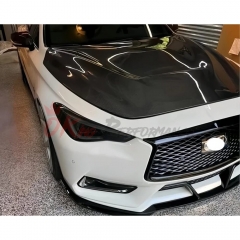 GTS Style Carbon Fiber Hood For Infiniti Q60 2016-2022