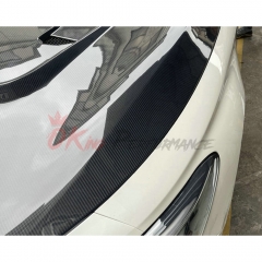 Vented Style Carbon Fiber Hood For Infiniti Q60 2016-2022