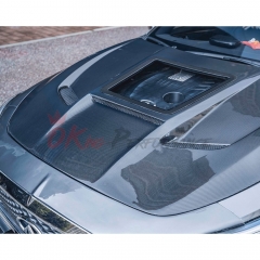 CMST Transparent Style Carbon Fiber Hood For Infiniti Q60 2016-2022