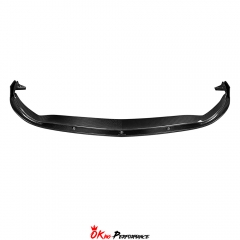 PakTechz Style Dry Carbon Fiber Front Lip For Mercedes Benz A-CLASS W177 A35 2018-2020